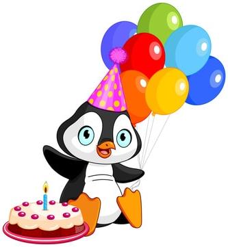 pingüino en cumpleaños infantiles