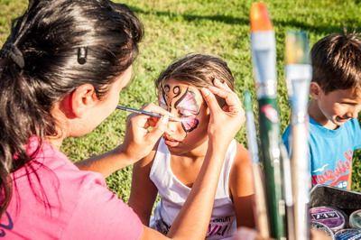 animación de niños como actividad lúdica y festiva