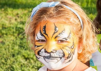 pintacaras en la animacion infantil