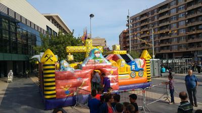 alquiler de castillos hinchables en Madrid