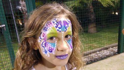 maquillaje de carnaval niña