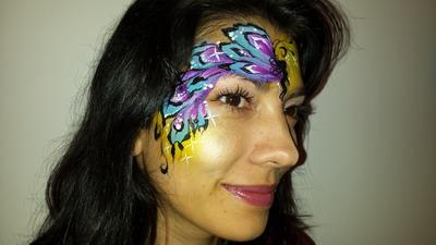 maquillaje de carnaval hada madrina