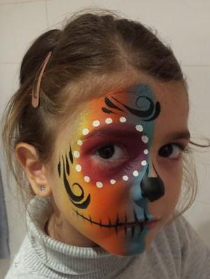 maquillaje hallowenn niños